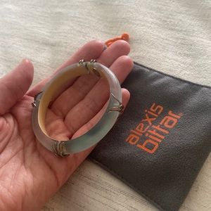 Alexis Bittar bracelet! In a beautiful sea-glass color!